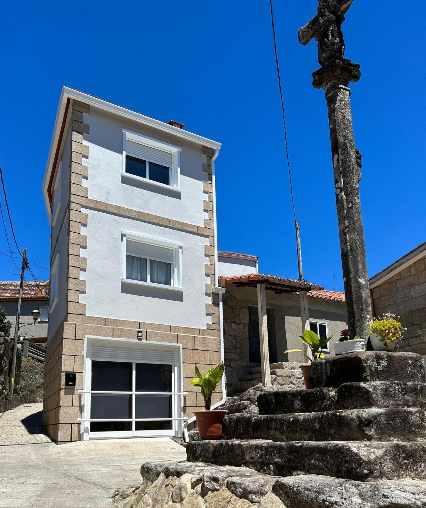 A Casa De Santos Hotel Combarro Bagian luar foto