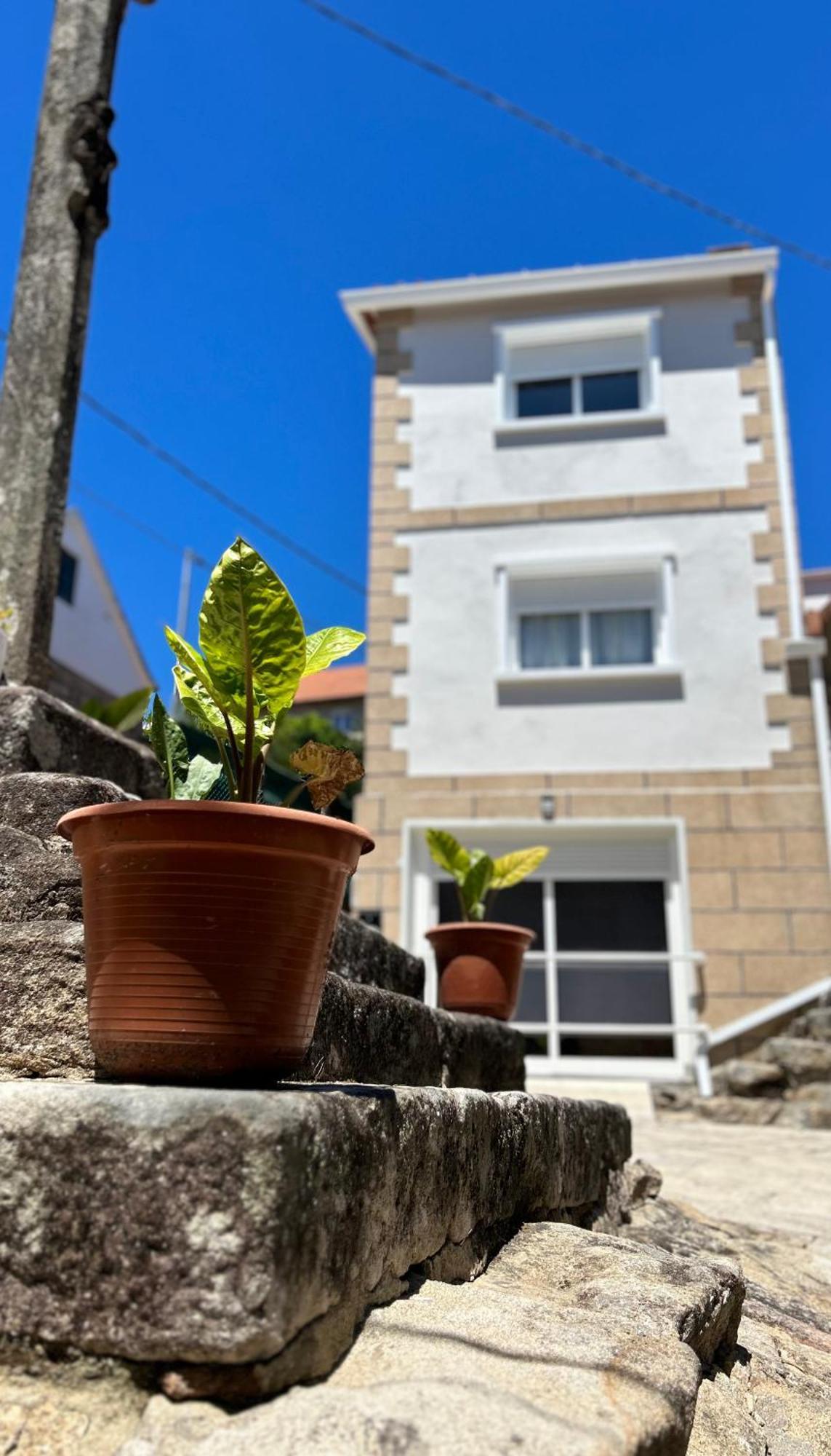 A Casa De Santos Hotel Combarro Bagian luar foto